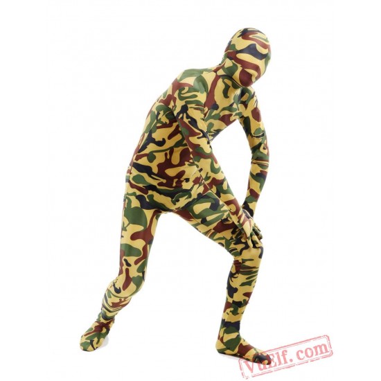 Multi Colour Lycra Spandex BodySuit | Zentai Suit