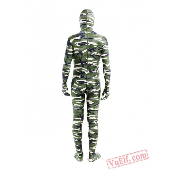 Cool Multicolour Lycra Spandex BodySuit | Zentai Suit