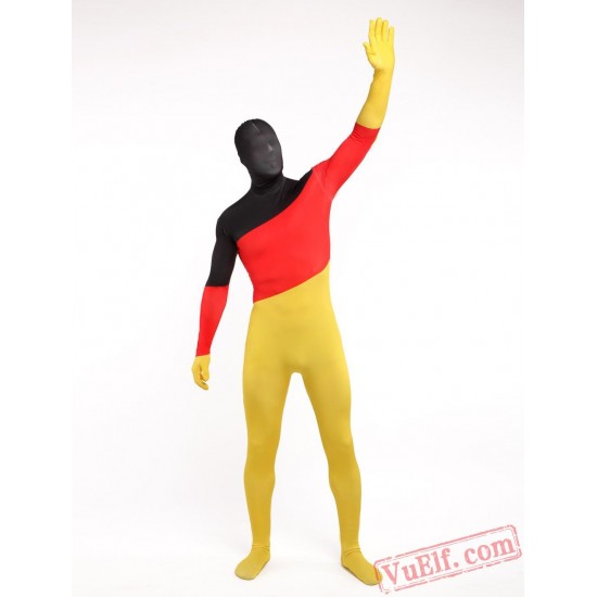 Flag of Germany Lycra Spandex BodySuit | Zentai Suit