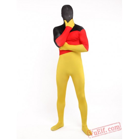 Flag of Germany Lycra Spandex BodySuit | Zentai Suit