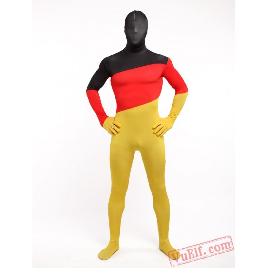 Flag of Germany Lycra Spandex BodySuit | Zentai Suit