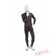 Funny Gentleman Costumes - Lycra Spandex BodySuit | Zentai Suit