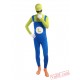 Funny Luigi Costumes - Lycra Spandex BodySuit | Zentai Suit