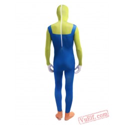 Funny Luigi Costumes - Lycra Spandex BodySuit | Zentai Suit