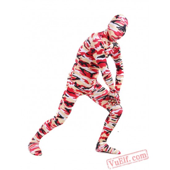 Gorgeous Camouflage Lycra Spandex BodySuit | Zentai Suit