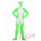 Green hite Animal Lycra Spandex BodySuit | Zentai Suit