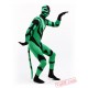 Green Black Lycra Spandex BodySuit | Zentai Suit