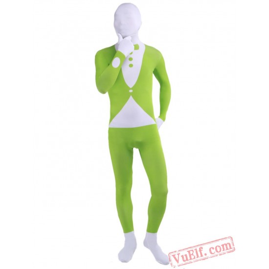 Waiter Costumes - Lycra Spandex BodySuit | Zentai Suit