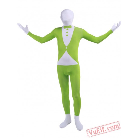 Waiter Costumes - Lycra Spandex BodySuit | Zentai Suit