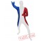 France Flag Zentai Suit - Spandex BodySuit | Full Body Costumes