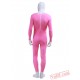 Pink Tuxedo Costumes - Lycra Spandex BodySuit | Zentai Suit