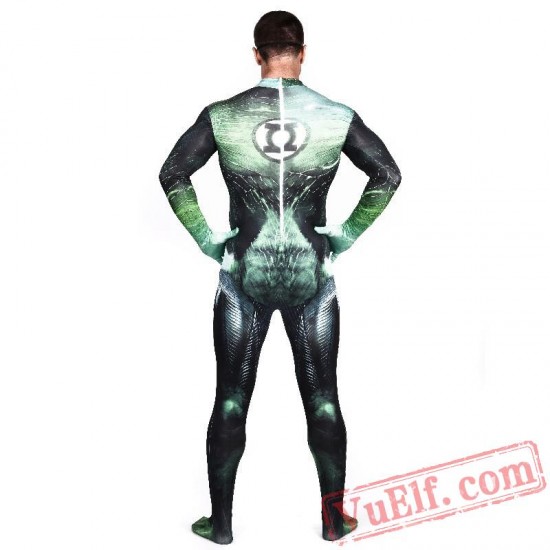 Green Lantern Costumes - Lycra Spandex BodySuit | Zentai Suit