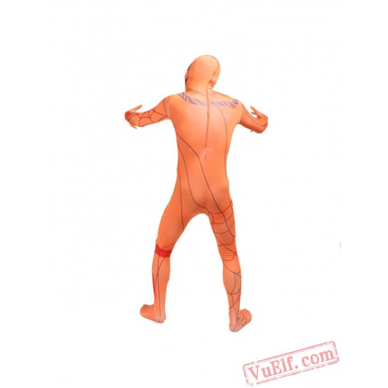 Horror Pumpkin Monster Costumes - Lycra Spandex BodySui