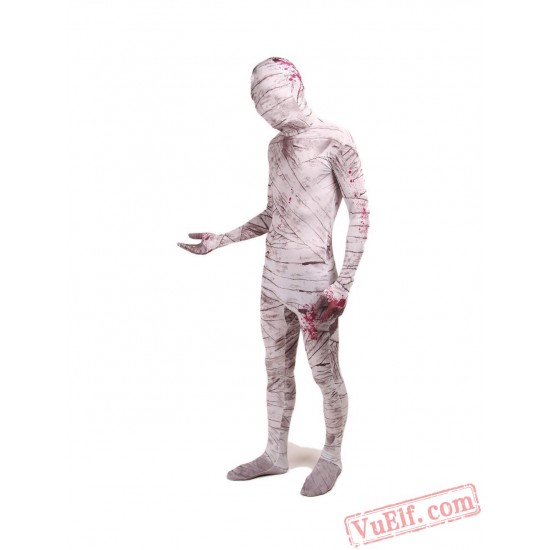 Harror Mummy Costumes - Lycra Spandex BodySuit | Zentai Suit