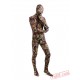 Hunter Green Camouflage Lycra Spandex BodySuit | Zentai Suit