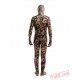 Hunter Green Camouflage Lycra Spandex BodySuit | Zentai Suit