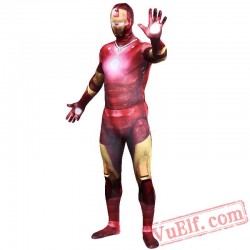 Iron Man Costumes - Lycra Spandex BodySuit | Zentai Suit