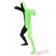 Black Green Lycra Spandex BodySuit | Zentai Suit