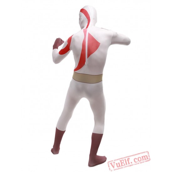 Kratos Costumes - Lycra Spandex BodySuit | Zentai Suit