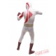 Kratos Costumes - Lycra Spandex BodySuit | Zentai Suit