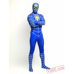Blue Spiderman Lycra Spandex BodySuit | Zentai Suit