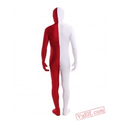 Double-Color Lycra Spandex BodySuit | Zentai Suit