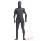 Funny Dark Gray Lycra Spandex BodySuit | Zentai Suit