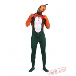 Funny Pumpkin Lycra Spandex BodySuit | Zentai Suit