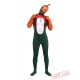 Funny Pumpkin Lycra Spandex BodySuit | Zentai Suit