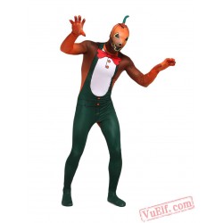 Funny Pumpkin Lycra Spandex BodySuit | Zentai Suit