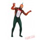 Funny Pumpkin Lycra Spandex BodySuit | Zentai Suit