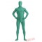 Funny Green Lycra Spandex BodySuit | Zentai Suit