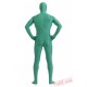 Funny Green Lycra Spandex BodySuit | Zentai Suit